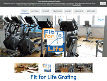 Tablet Screenshot of fit-forlife.de